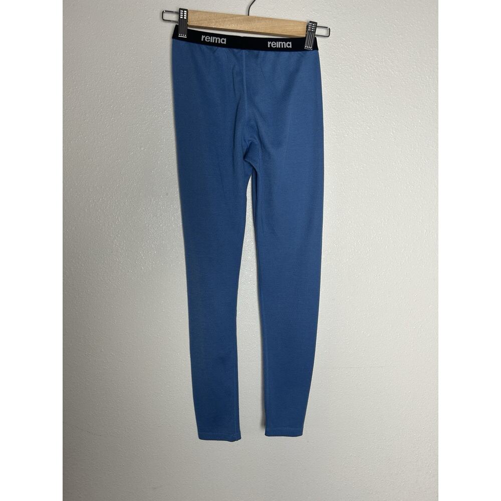 Reima 'Lani' Moisture Wicking Thermolite Base Layer Pants Blue Kids Medium